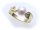 Damen Ring echt Gold 333  Perlen 7,5 mm Gelbgold Zuchtperle Qualität