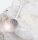 Neu Piercing Nase echt Weißgold 750 Brillant gelb Nasenstecker Diamant 18 karat