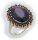 Damen Ring m. Granat in Gold 333 Granatring alle Weiten Gelbgold Qualität 8925/3