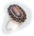 Damen Ring m. Granat in Gold 333 Granatring Gelbgold Qualität 8906/3GR
