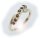 Damen Ring m. Granat in Gold 585 Gelbgold Granatring alle Weiten 8168/5GR