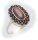 Damen Ring m. Granat in Gold 585 Granatring Gelbgold Qualität 8906/5GR