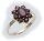 Damen Ring m. Granat in Silber 925 Granatring Sterlingsilber Qualität 8916/8GR