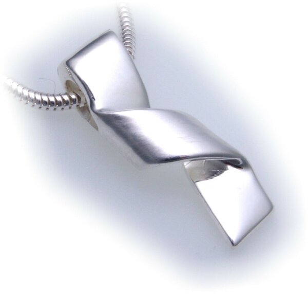 exkl. Anhänger echt Silber 925 teilmat Qualität Halsschmuck Sterlingsilber Damen