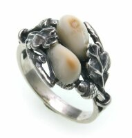 Grandel Ring echt Silber 925 Jagdschmuck Grandelschmuck Grandelring 5