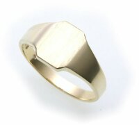 Neu Herren Ring echt Gold 333 mit Monogrammgravur...