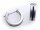 Ohrringe Creolen Edelstahl m Kunstst. Damen Herren 14mm