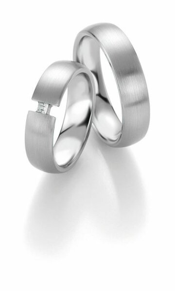 Trauringe Breuning Platin Design Collection 9052/9053in Platin 950/-