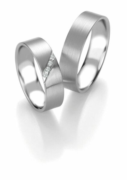 Trauringe Breuning Platin Design Collection 9084/9085 in Platin 950/-