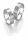 Trauringe Breuning Platin Design Collection 9084/9085 in Platin 950/-