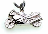 Anhänger Motorrad detailgetreu Silber 925 massiv...