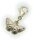Anhänger Charm Schmetterling Gold 333 Einhänger Gelbgold Unisex