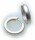 Ohrringe Klapp Creolen echt Silber 925/- Durchmesser 15 mm Sterlingsilber Unisex