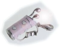 Charm Golftasche pink Silber 925 Bettelarmband...