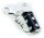 Charm Golftasche schwarz echt Silber 925 Bettelarmband Sterlingsilber Qualität