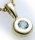 Damen Anhänger Topas echt Gold 333 Damen 8kt  Gelbgold Blautopas Qualität