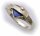 Damen Ring Lapis mit Brillant 0,02ct echt Gold 585 Gelbgold Diamant Qualität