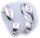 exkl. Anhänger echt Silber 925 mit Zirkonia teilmatt Qualität Sterlingsilber Neu