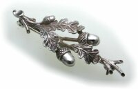 Brosche echt Silber 925 Eichenlaub Jagdschmuck Grandelschmuck Grandelbrosche