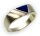 Herren Ring echt Gold 333 echt Lapis alle Steine mögl. 8kt Herrenring Gelbgold