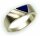 Herren Ring echt Gold 333 echt Lapis alle Steine mögl. 8kt Herrenring Gelbgold