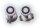 Ohhringe Stecker Titan mit Keramikeinlage KN2018
