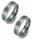 Titanfactory Titan Trauringe TF23 mit Brillant   0.04 ct. Diamant