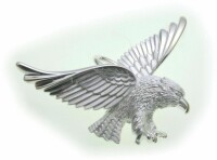 Anhänger Adler groß echt Silber 925 Vogel...