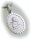 Anhänger Schutzengel echt silber 925 Sterlingsilber mit Kette Gott schütze dich