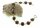 Armband m. Granat echt Silber 925/- Armschmuck 19 cm Sterlingsilber Damen