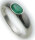 Bestpreis Damen Ring echt Weißgold 585 Smaragd 14kt Gold  made Germany Qualität