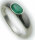 Bestpreis Damen Ring echt Weißgold 585 Smaragd 14kt Gold  made Germany Qualität