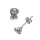 Damen Ohrringe Ohrstecker Weißgold 585 Brillant 0,24 ct. Stecker Gold VAES00020