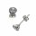 Damen Ohrringe Ohrstecker Weißgold 585 Brillant 0,24 ct. Stecker Gold VAES00020
