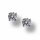 Damen Ohrringe Ohrstecker Weißgold 585 Brillant 0,50 ct. Stecker Gold Viola