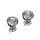 Damen Ohrringe Ohrstecker Weißgold 585 Brillant 1,00 ct. Stecker Gold VAES00022