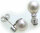 Damen Ohrringe Weißgold 585 14kt Perlen Brillant Ohrstecker Diamant Gold