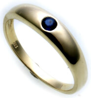 Damen Ring echt Gold 333 Safir 8kt Taufring...