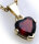 Anhänger m. Granat in Gold 333 Granatanhänger Herz Gelbgold Qualität Neu Top