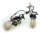 Grandel Ohringe echt Silber 925 Jagdschmuck Grandelschmuck Bouton