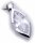 großer Anhänger echt Silber 925 mit Zirkonia XL STein Sterlingsilber