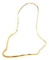 Halskette in echt Gold 333 50cm 8kt Panzerkette Bingokette Gelbgold Unisex