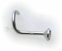 Piercing Nase Weißgold 750 Zirkonia Nasenstecker 18kt Nasenpiercing Gold Neu