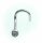 Piercing Nase Weißgold 750 Zirkonia Nasenstecker 18kt Nasenpiercing Gold Neu