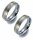Titanfactory Titan Trauringe TF40 mit Brillant   0.03 ct. Diamant