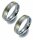 Titanfactory Titan Trauringe TF40 mit Brillant   0.03 ct. Diamant