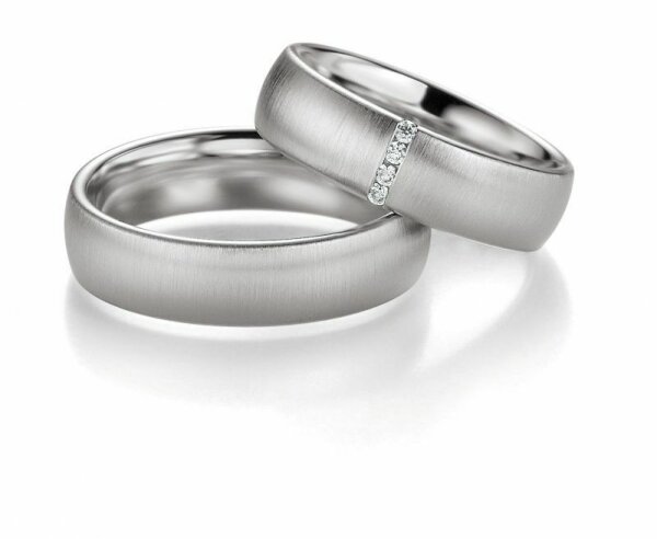 Trauringe Breuning Palladium Collection 2607/2608 in Palladium 950/-