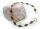 Armband m. Granat echt Gold 585 Armschmuck 19 cm Granatschmuck Gelbgold Damen