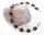 Armband m. Granat echt Silber 925 Armschmuck 19 cm Sterlingsilber 2961/8GR