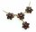 Collier Granat echt Silber 925 Halsschmuck Sterlingsilber Damen Halskette 4141/8